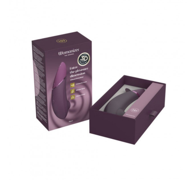 Вакуумний стимулятор Womanizer Next Dark, фиолетовый