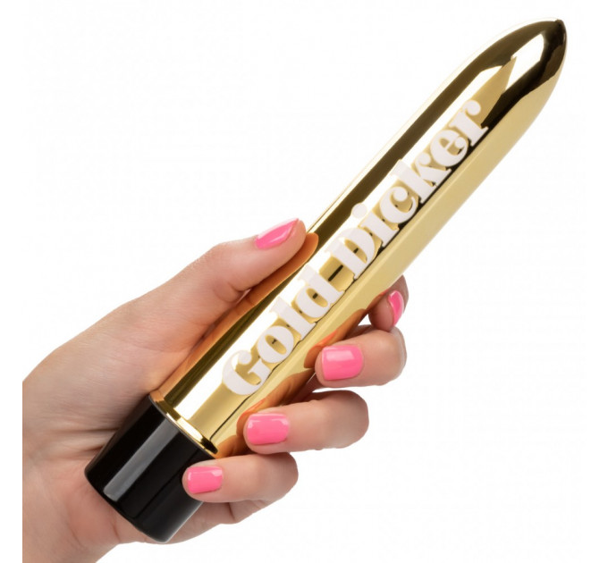 Вибратор Naughty Bits Gold Dicker Vibe