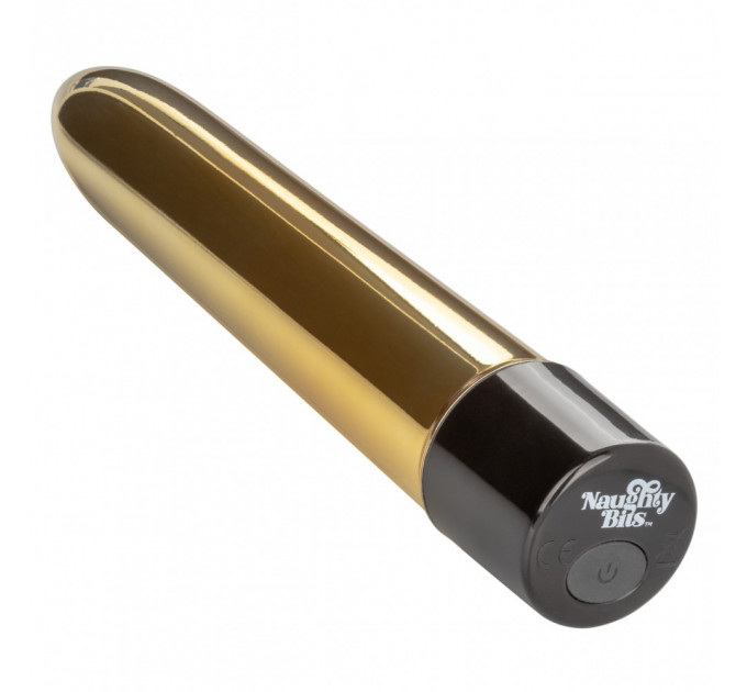 Вибратор Naughty Bits Gold Dicker Vibe