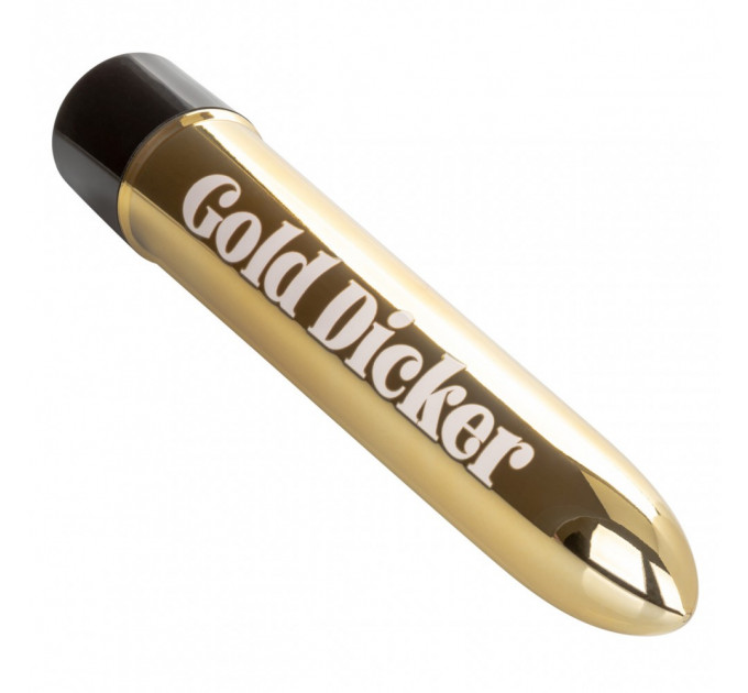 Вибратор Naughty Bits Gold Dicker Vibe