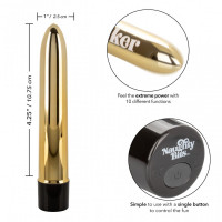 Вібратор Naughty Bits Gold Dicker Vibe