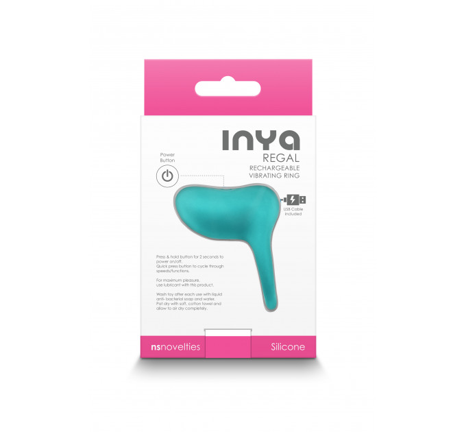 Віброкільце NS Novelties INYA REGAL TEAL