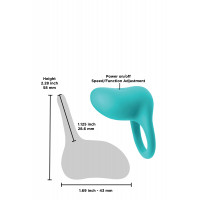 Віброкільце NS Novelties INYA REGAL TEAL