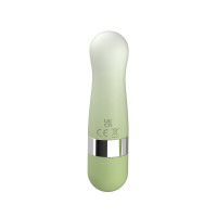 Вибропуля многоскоростная Every Night Toys с 10 режимами вибрации, зеленый градиент