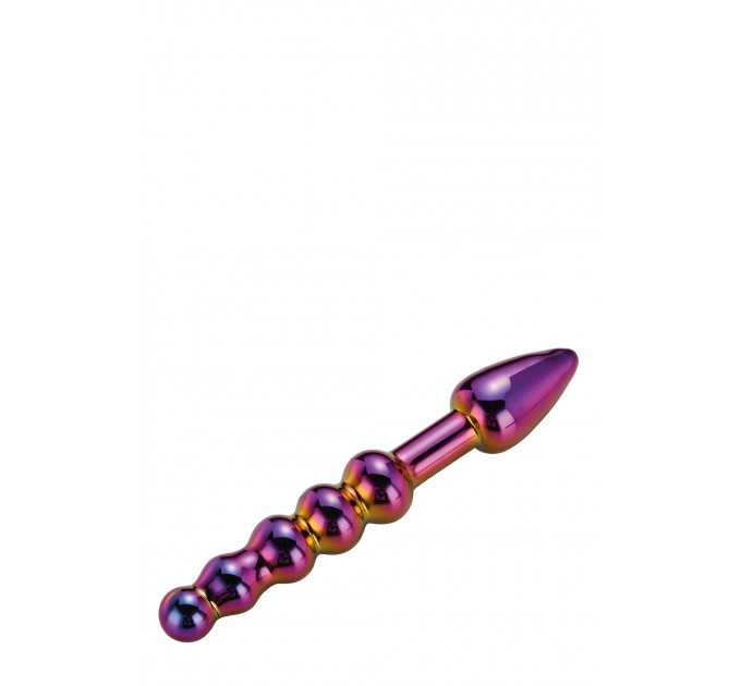 Стеклянный анальный стимулятор Dream Toys GLAMOUR GLASS RIDGED ANAL DILDO