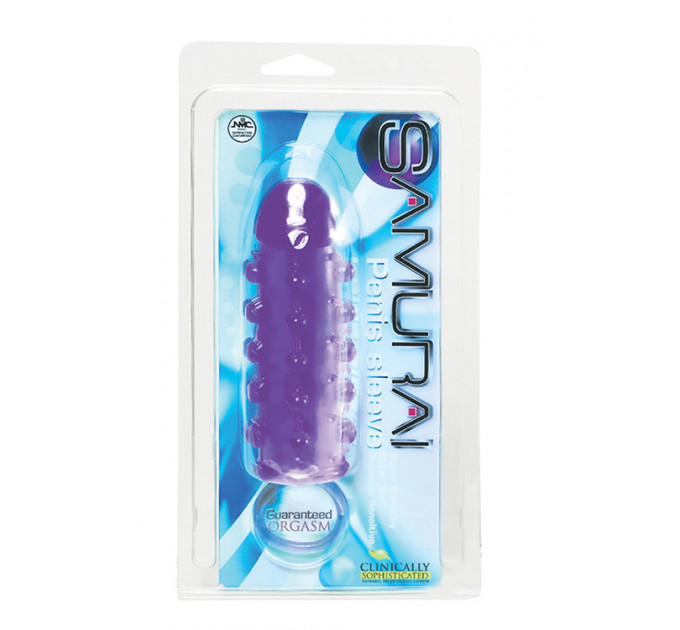 Насадка SAMURAI PENIS SLEEVE, PURPLE