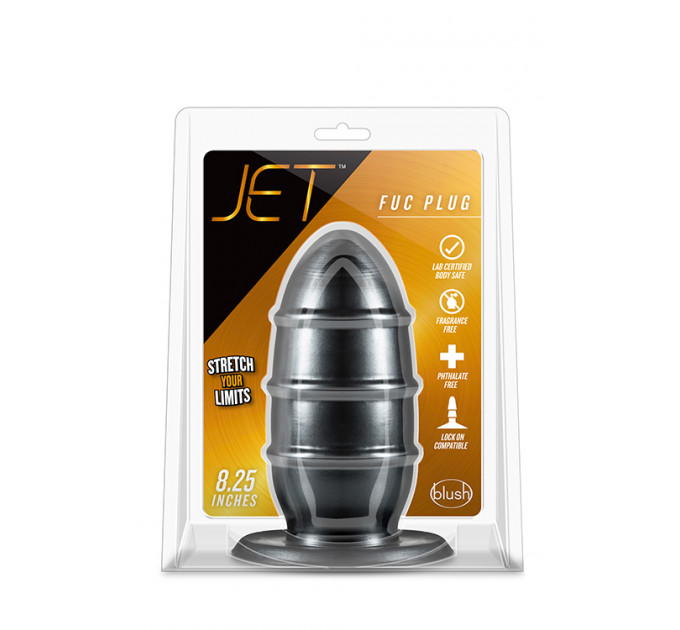 Велика анальна пробка JET FUC PLUG BLACK