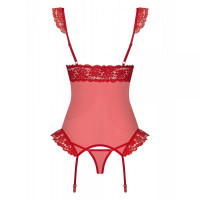 Корсет Obsessive 863-COR-3 corset & thong L/XL