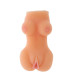 Мастурбатор Вагина с грудью Dream toys RealStuff с вибрацией 14,5 см
