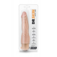 Вібратор із кліторальною стимуляцією Blush Mr. Skin Cock Vibe 4, тілесний