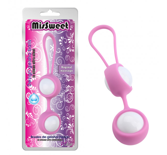 Вагинальные шарики Chisa MisSweet розовые