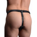 Портупея труси з кільцем на член Harness With Cock Ring And Anal Plug та анальною пробкою
