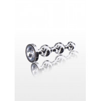 Анальна ялинка з кристалом Toy Joy Diamond Star Beads, Large