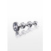 Анальна ялинка з кристалом Toy Joy Diamond Star Beads, Large