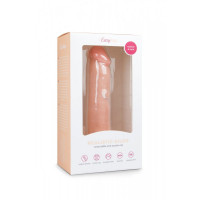 Фаллоимитатор EasyToys Realistic Dildo - 20,5 см бежевый
