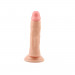 Фаллоимитатор двойной на присоске Chisa Ballsy Super Cock реалистичный, бежевый