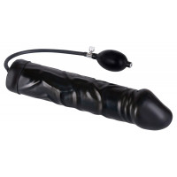 Фаллоимитатор реалистичный с накачкой You2Toys черный