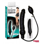Фаллоимитатор реалистик с накачкой You2Toys PL Blow me up Dildo черный, 25 х 4.2 см