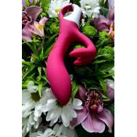 Гнучкий подвійний вібратор SATISFYER EMBRACE ME бордовий