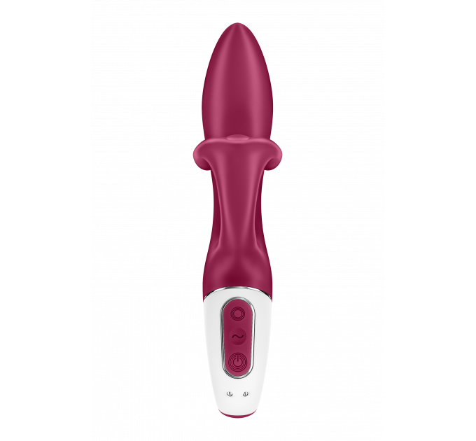 Гибкий двойной вибратор SATISFYER EMBRACE ME BERRY