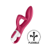 Гибкий двойной вибратор SATISFYER EMBRACE ME BERRY