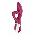 Гибкий двойной вибратор SATISFYER EMBRACE ME BERRY