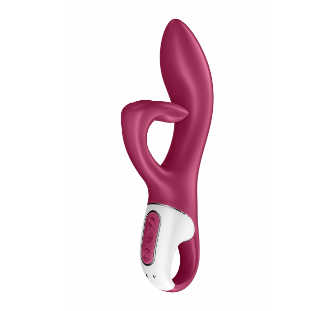 Гибкий двойной вибратор SATISFYER EMBRACE ME BERRY