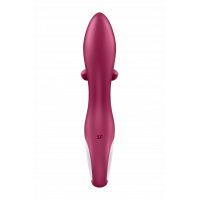 Гнучкий подвійний вібратор SATISFYER EMBRACE ME бордовий