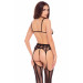 Комплект STRAIGHT UP 3 PC GARTER SET BLACK, S/M