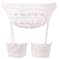 Костюм школярки в клітинку Cottelli Collection Schoolgirl Set з глибоким декольте, S