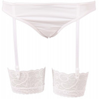 Костюм школярки в клітинку Cottelli Collection Schoolgirl Set з глибоким декольте, S