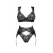 Кружевной комплект из 3 предметов Obsessive Donna Dream 3-pcs set M/L
