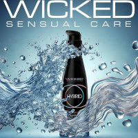 Лубрикант універсальний WICKED HYBRID на водній/силіконовій основі, 120 мл