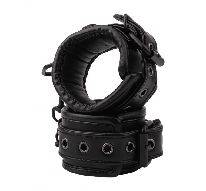 Наручники Chisa Fierce Euphoria Deluxe, черные