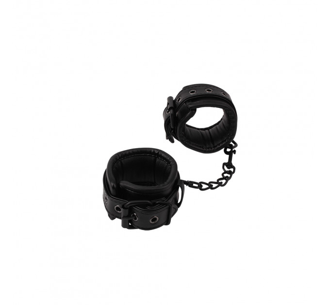 Наручники Chisa Fierce Euphoria Deluxe, черные
