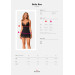 Пеньюар Obsessive Bella Rou XS/S