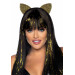 Повязка на голову с кошачьими ушками Leg Avenue Glitter cat ear headband O/S