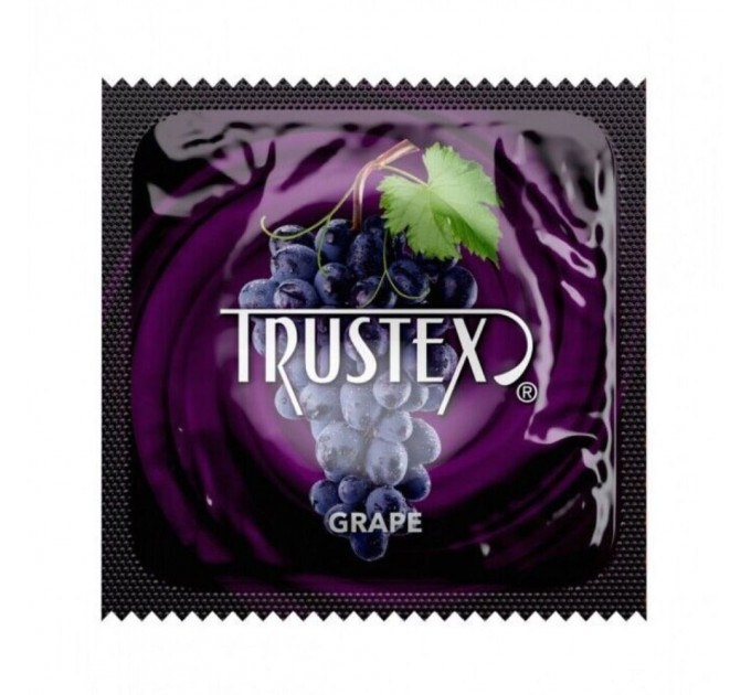 Презерватив Trustex Grape с ароматом и вкусом винограда (цена за 1 шт.)