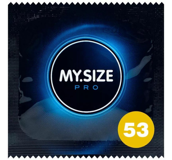 Презервативы ультратонкие латексные My.Size Regular 53 мм (цена за упаковку, 3 шт.)