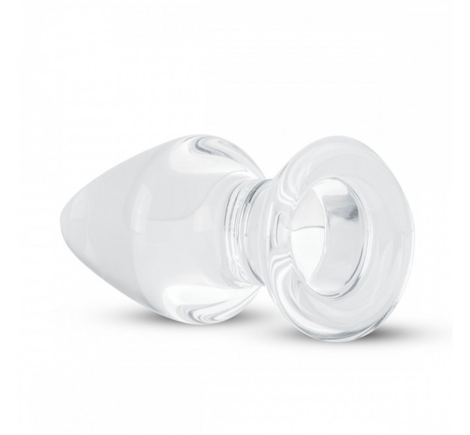 Пробка стекло прозрачная Gildo Glass Buttplug No. 25