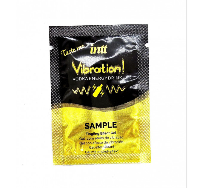 ПРОБНИК/Жидкий вибратор Intt Vibration Vodka Drink Energy 2 мл