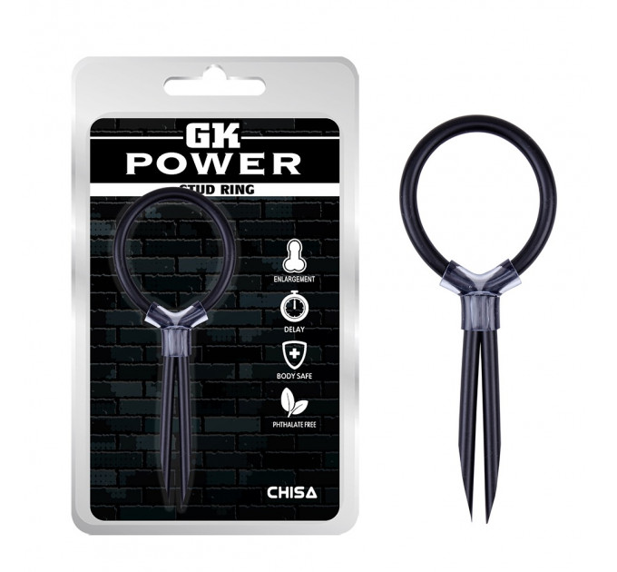 Регульоване ерекційне кільце Chisa GK Power, чорне