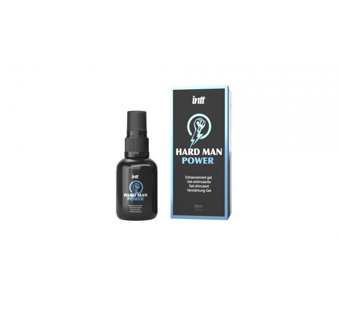 Стимулирующий гель Intt Hard Man Power для мужчин, 15 мл