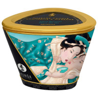 Свічка для масажу Shunga Massage Candle Island Blossoms із квітковим ароматом, 170 мл