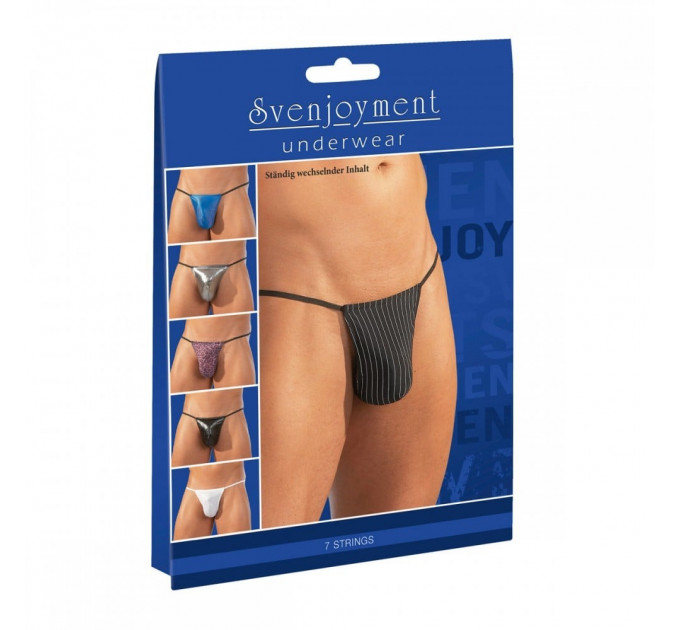 Труси чоловічі Sven Joy Ment Men's Strings x 7 S-L