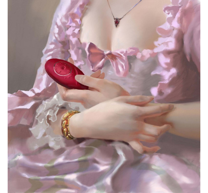 Вибратор клиторальный ZALO Jeanne Rouge Pink