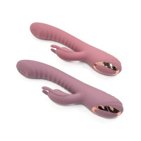Вібратор-кроль рельєфний Sweet Em Velvet Lure 10 режимів вібрації та 5 режимів коливань, рожевий