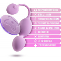 Вибрирующий конусный шар Blush Wellness Raine сиреневый