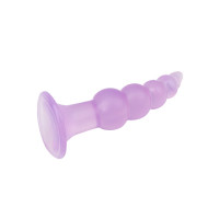 Анальная пробка елочка Hi-Rubber Purple Chisa