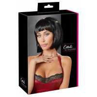 Парик черный Black Bob Wig